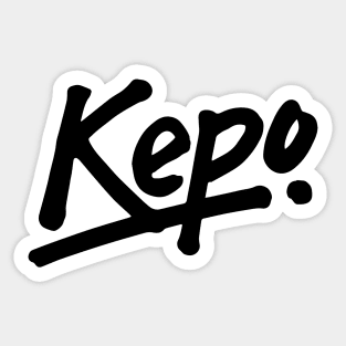 KEPO - Knowing Every Particular Object Sticker